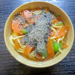 黒胡麻ラーメン